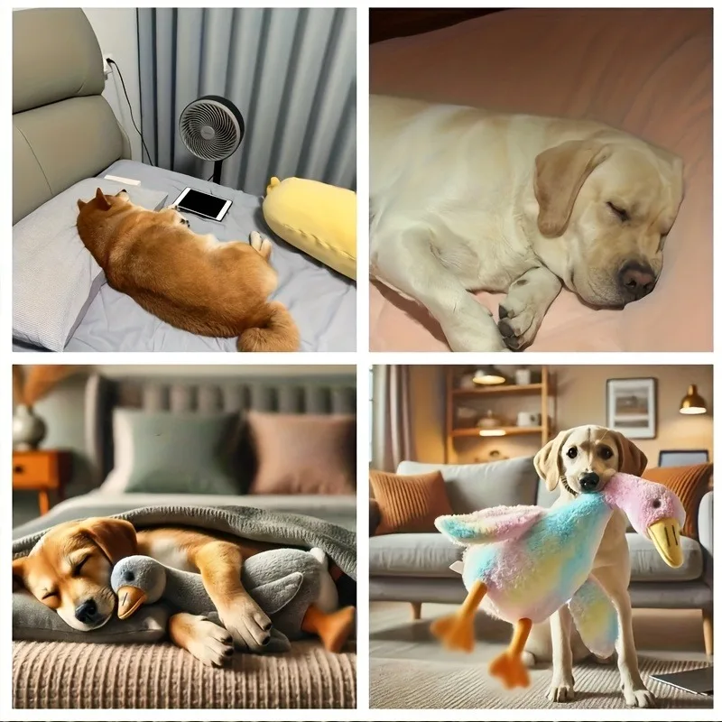 Soft Duck Plush Toy for Pets
