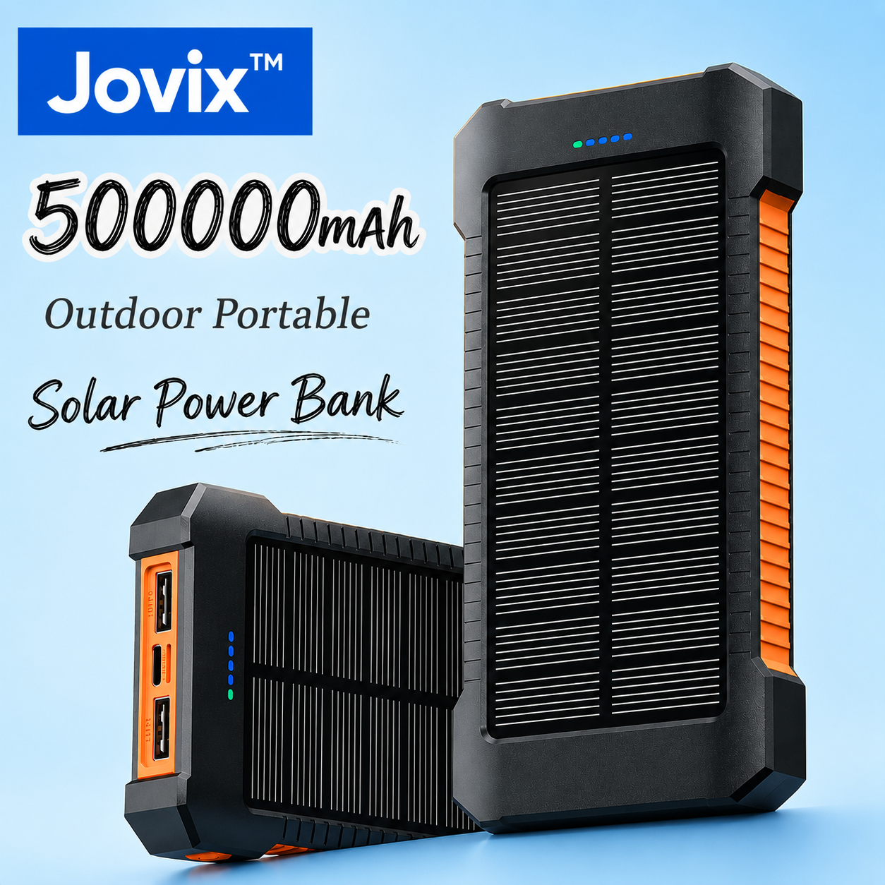 🎁 Jovix™ SolarTitan Pro Power Bank (100% off)