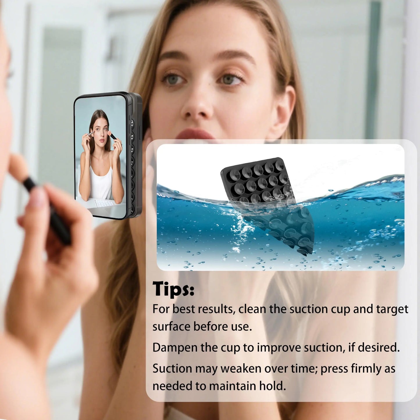 SnapMount Silicone Phone Holder