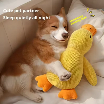 Dog Stomping Duck Toy – Bite-Resistant, Teeth Cleaning